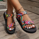 Women's Handmade Colorful Rope Sandals | Vibrant Lightweight Beach Essential