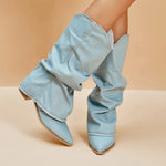 Women's Heavyweight Denim Boots | Durable Comfort for All-Day Wear