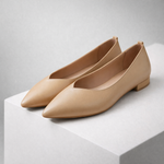 Women's Italian Leather Block Heel Pumps | All-Day Comfort Fit
