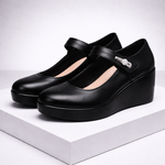 Women's Italian Leather Platform Shoes | Refined All-Day Comfort Design