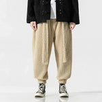 Men's Lambswool Sumo Hem Pants | Cozy Relaxed Comfort Design