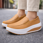 Women's Premium Leather Orthopedic Sneakers | All-Day Comfort Fit