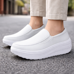 Women's Premium Leather Orthopedic Sneakers | All-Day Comfort Fit