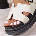 Women's Premium Leather Sandals | Refined All-Day Comfort Fit