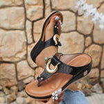 Women's Premium Leather Slip-On Sandals | Elevated All-Day Comfort Style