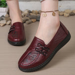 Women's Leather Slip-On Shoes | Easy Everyday Fit