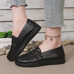 Women's Leather Slip-On Shoes | Easy Everyday Fit