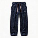 Men's Soft Cotton Wide-Leg Pants | Lightweight Structured Comfort
