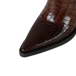 Women's Synthetic Leather Knee High Boots | Sleek Elegant All-Day Style