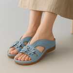 Women's Vegan Leather Slip-On Sandals | Effortless All-Day Comfort