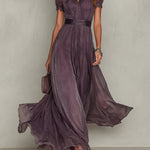 Genevieve | Chiffon Maxi Dress