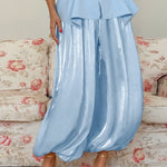 Lazy Comfortable Loose-fitting Lantern Pants