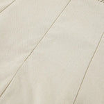 Strapless A-line Linen Long Dress