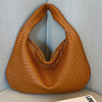 Fashionable Leather Woven Bag