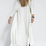 Solid Color Sleeveless Maxi Dress