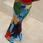 Abstract Geometric Pattern Knitted Jacket