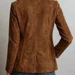 Vintage Brown Suede Jacket
