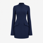 Zoe Kingsley | Long Sleeve Mock Neck Mini Dress For Women