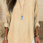 RHEA | Classic Striped Blouse