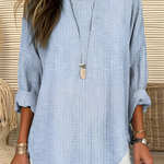 RHEA | Classic Striped Blouse