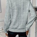 EMMA™ |  Elegant Quarter-Zip Sweater