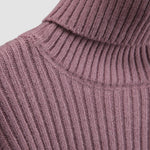 Zeagoo Women's Casual Two Pieces Sets Turtleneck Sweater and Midi Skirt Suits