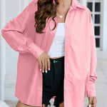 Zeagoo Long Sleeve Blouse Button Up Oversized Shirt for Women Casual Loose Business Casual 2026 | Under