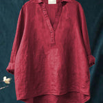 Andrea Linen Blouse