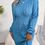 Zeagoo Women's Casual Twist Woven Sweater Dress