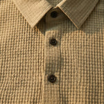 Emilio Cotton-Blend Textured Polo