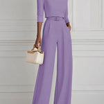 RARIANNE™ | TAILORED PLEATED TROUSERS & TOP SET