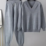 Evaris | Long Sleeve Two-Piece Set
