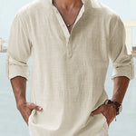 Stafford | The Relaxed Open-Collar Shirt