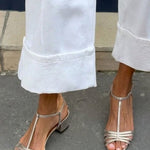 VIVIAN | Metallic Heeled Sandals