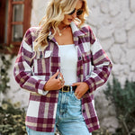 Zeagoo Long Sleeve Plaid Top Jacket for Women Casual Work Office Loose Fit 2026 | Under $40