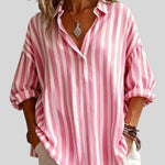 Nora | Loose Striped Blouse