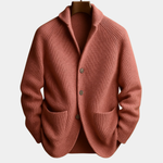 Preston | Men’s Ribbed Wool Cardigan