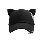 Shadowcat Metal Charm Baseball Hat