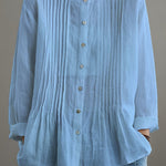 Harrington Blouse with Easy, Relaxed Fit