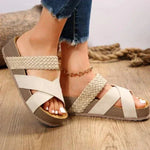 AIRA | BROWN COMFORT SANDALS