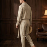 Armando Linen Shirt and Trouser Set