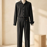 Armando Linen Shirt and Trouser Set