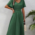 "La Scintilla | Elegant Polka Dot Dress Élisa" can be rewritten as:

"La Scintilla | Chic Polka Dot Dress Élisa"