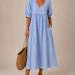Estela | Summer midi dress