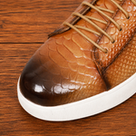 Leather Low-Top Sneakers