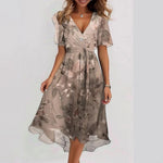 Serena Garden Grace Midi Dress | Lightweight Fabric