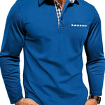 Barnaby | Checked Long-Sleeve Polo