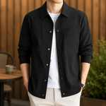 Snap-Front Shirt Jacket