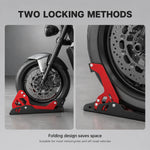 EKON LockBase Adjustable Motorcycle Wheel Chock