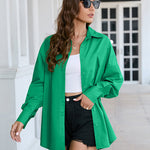 Zeagoo Long Sleeve Blouse Button Up Oversized Shirt for Women Casual Loose Business Casual 2026 | Under